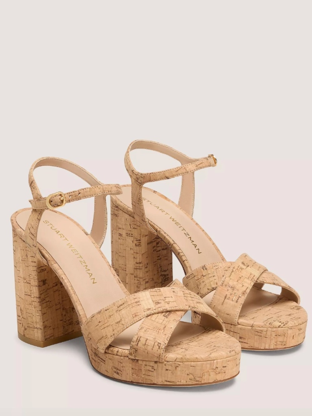 Stuart Weitzman DAYNA PLATFORM SANDAL - 9 🌟
